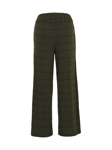 Cozy Co Olive Smocked Waist Wide Leg Pants