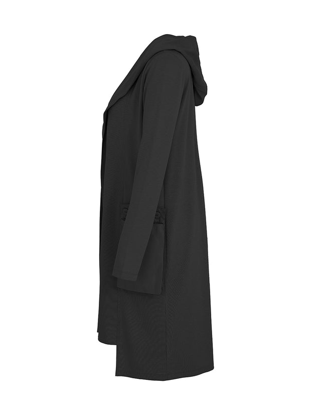 Sassy long cardigan with pockets in beige or black