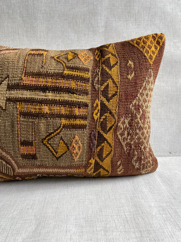 Vintage Kilim Cushion Cover #9 16x24