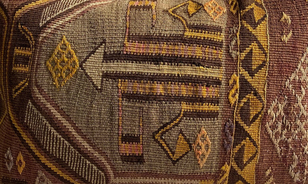 Vintage Kilim Cushion Cover #9 16x24