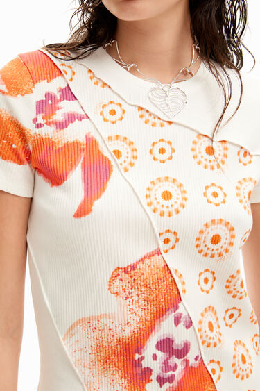 Patchwork floral T-Shirt