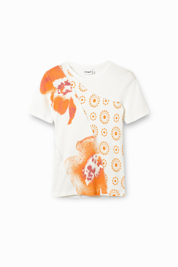 Patchwork floral T-Shirt