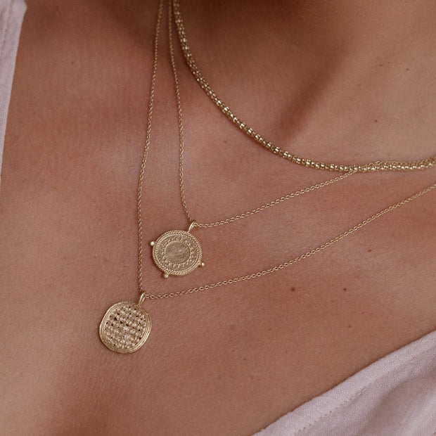 Neo gold necklace