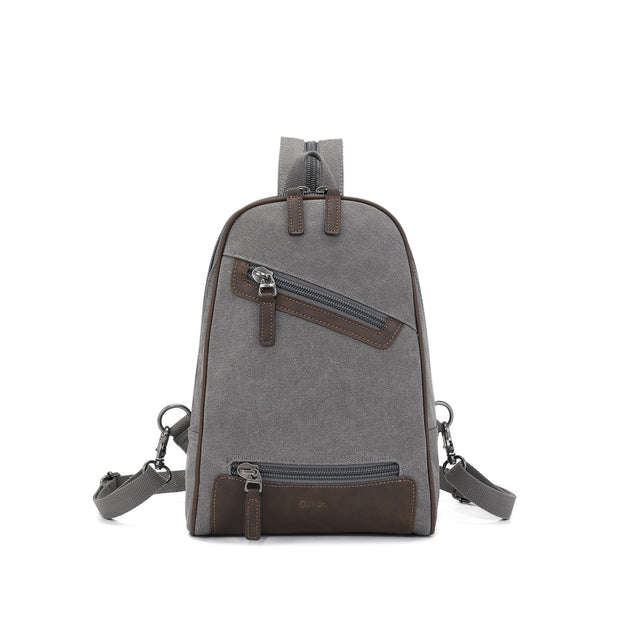 Multifunctional Canvas Sling Bag