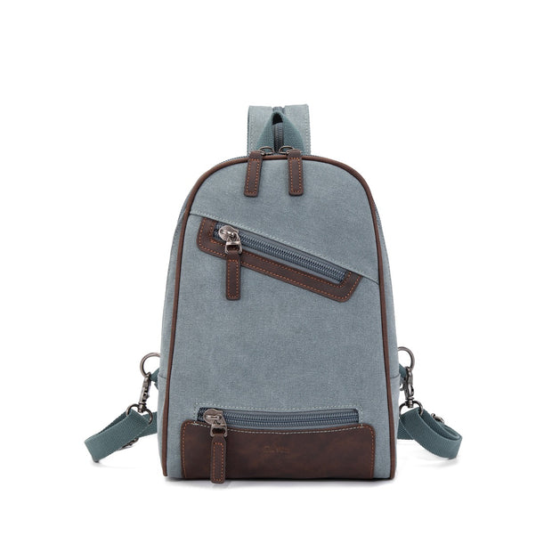 Multifunctional Canvas Sling Bag