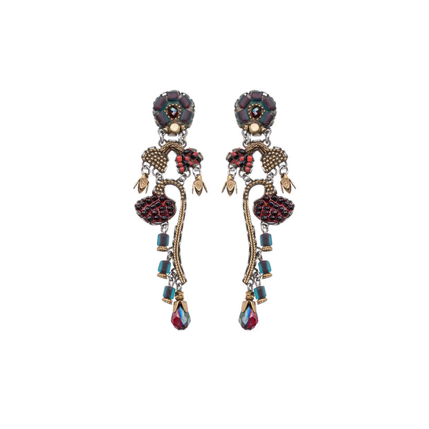 Ayala Bar Noble Wine, Merlot Earrings
