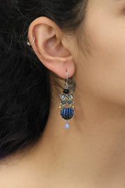 Ayala Bar Indigo Summits Set, Leila Earrings