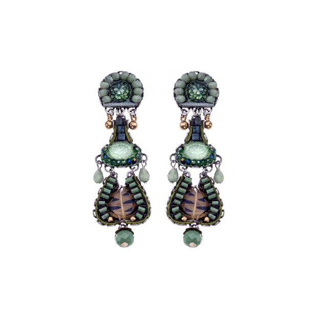 Ayala Bar Eucalyptus, Liora Earrings