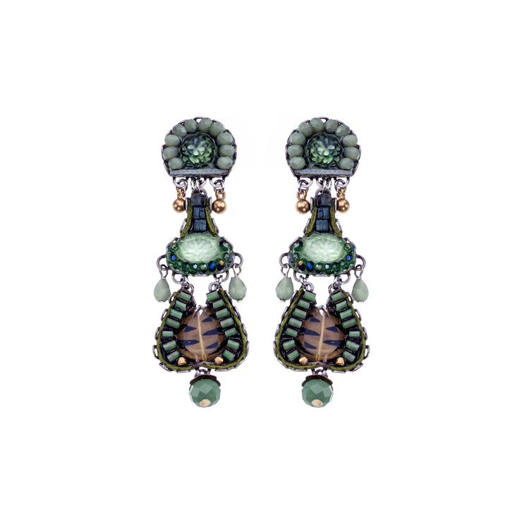 Ayala Bar Eucalyptus, Liora Earrings