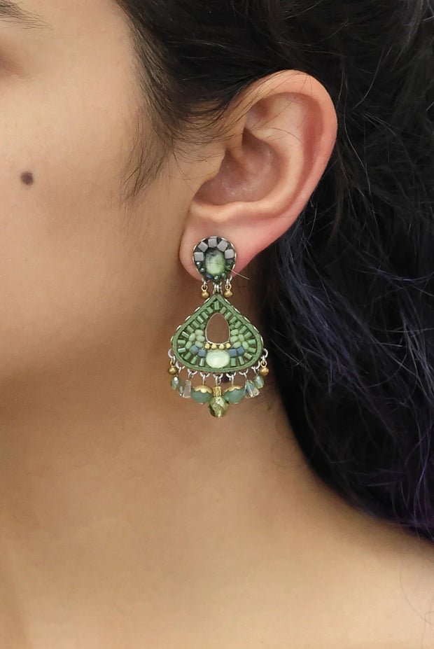 Ayala Bar Eucalyptus, Floria Earrings