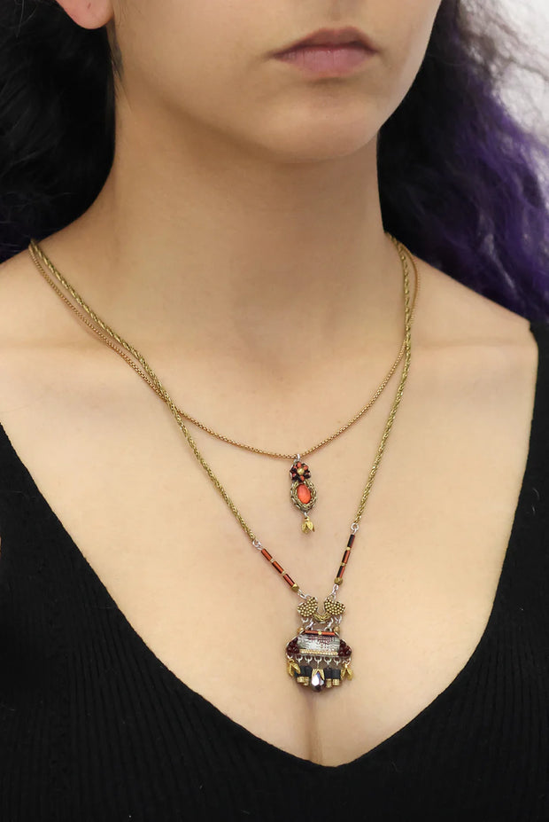Ayala Bar Noble Wine Set, Garnet Necklace