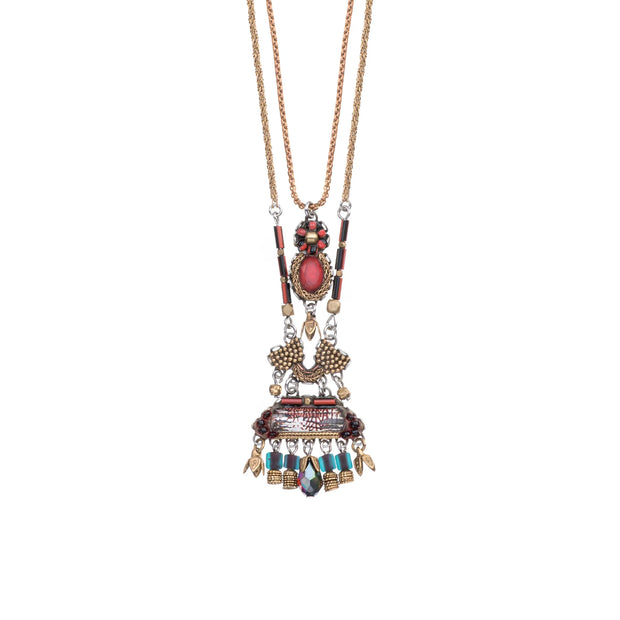 Ayala Bar Noble Wine Set, Garnet Necklace
