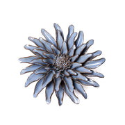 Ceramic Flower -medium periwinkle blue