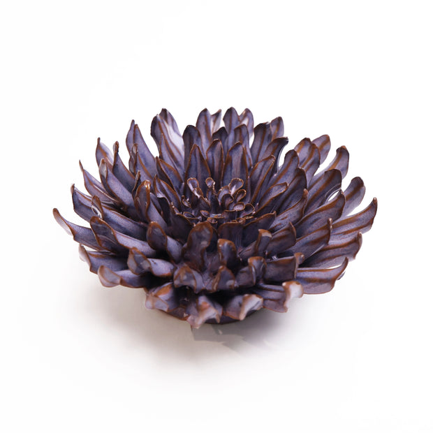 Ceramic Flower - Fractal Lilac large