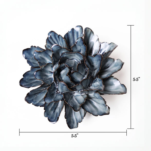 Ceramic Flower - Blue MOB