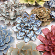 Chive Ceramic Flower Blue Frikartii