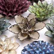 Chive Ceramic Flower Latte Empress Lotus