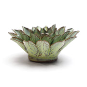 Ceramic Flower -green 8