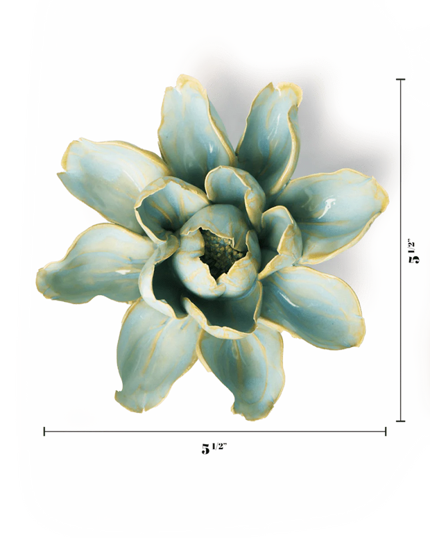 Chive Ceramic Flower blue Aurora Water Lily