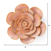 Chive Ceramic Flower Warm pink Cloni Ranunculus