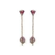 Ayala Bar Berry Blush Set, Velora Earrings