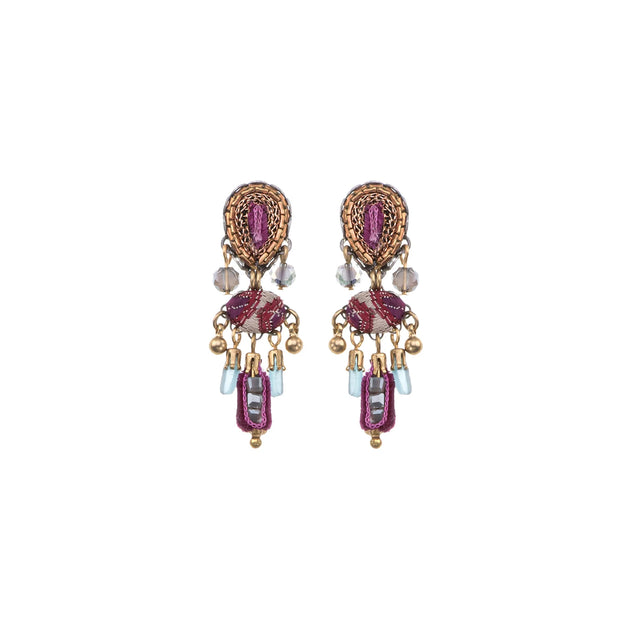 Ayala Bar Berry Blush Set, Nacria Earrings