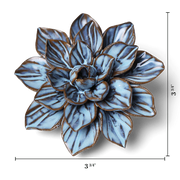 Chive Ceramic Flower Blue Frikartii