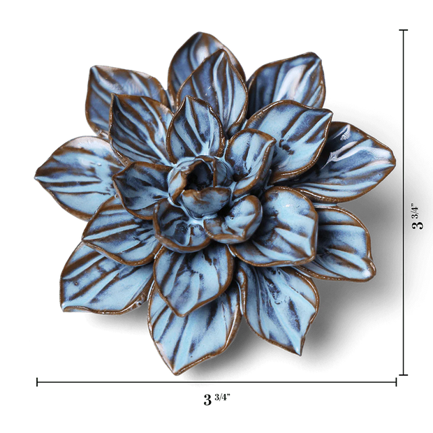 Chive Ceramic Flower Blue Frikartii