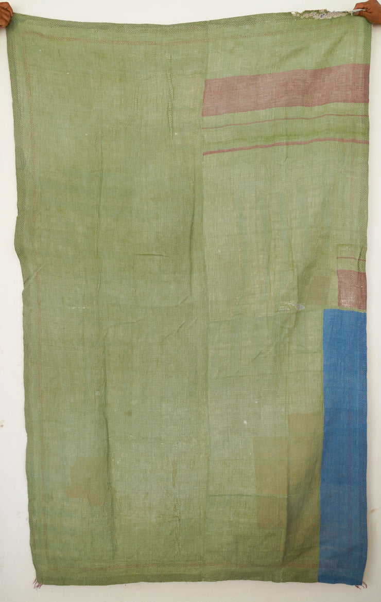 Vintage Kantha quilt one of a kind #577