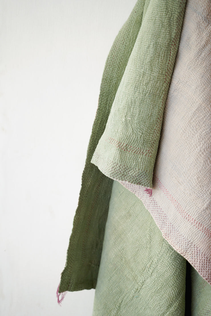 Vintage Kantha quilt one of a kind #577