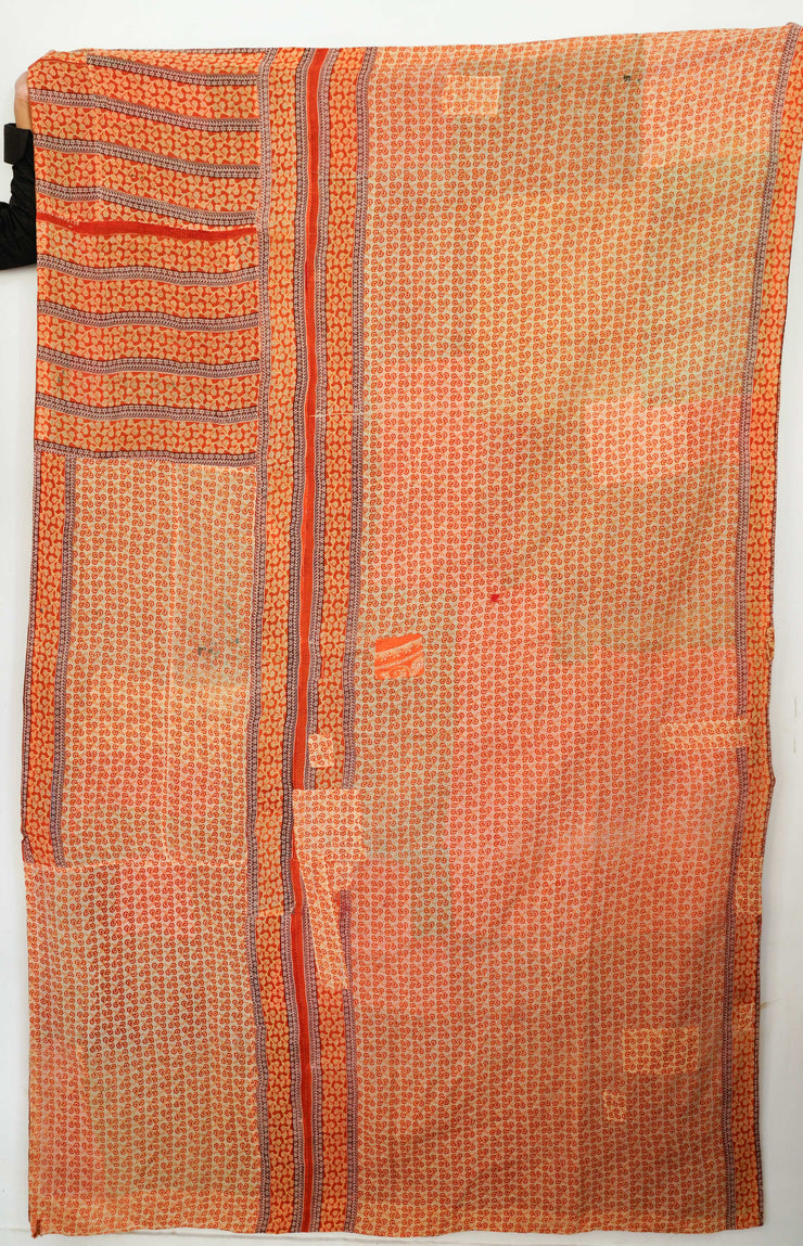 Vintage Kantha quilt one of a kind #704