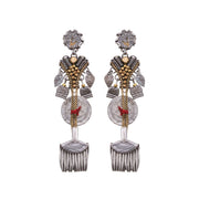 Ayala Bar Metal Bloom Braniva Earrings