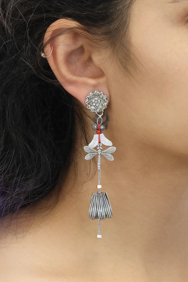 Ayala Bar Metal Bloom Arvaia Earrings