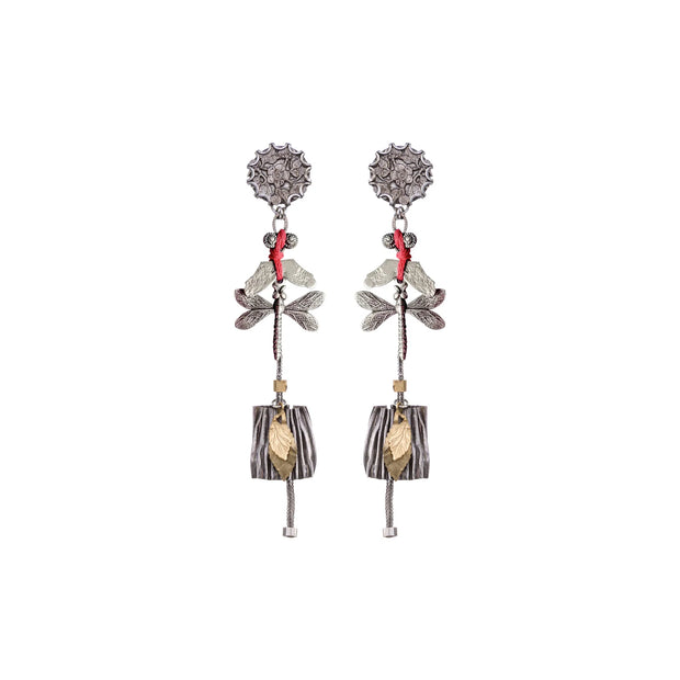 Ayala Bar Metal Bloom Arvaia Earrings