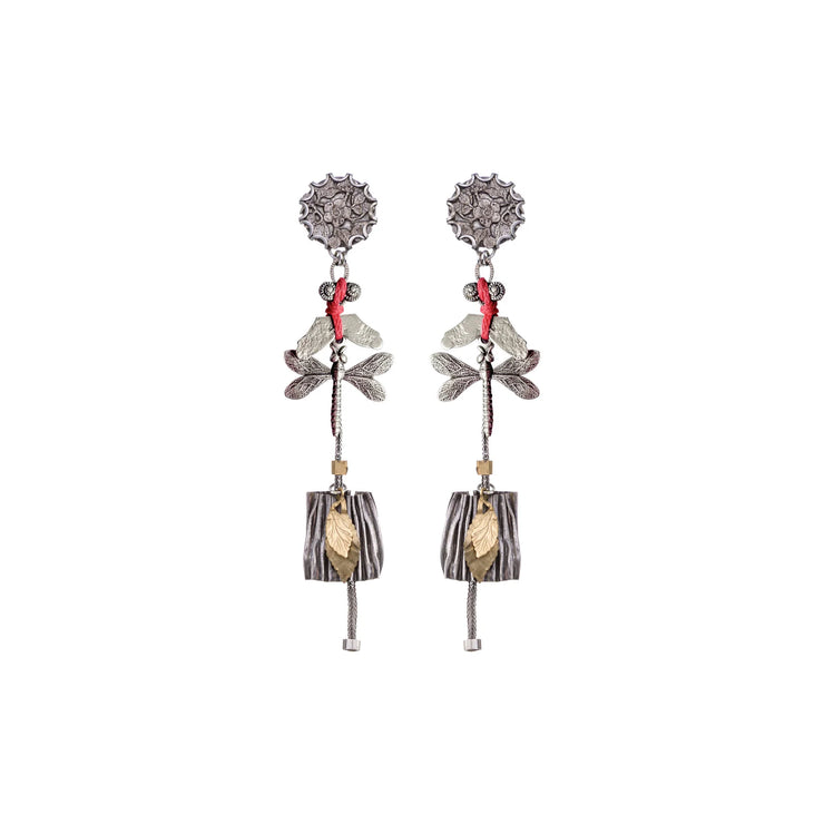 Ayala Bar Metal Bloom Arvaia Earrings