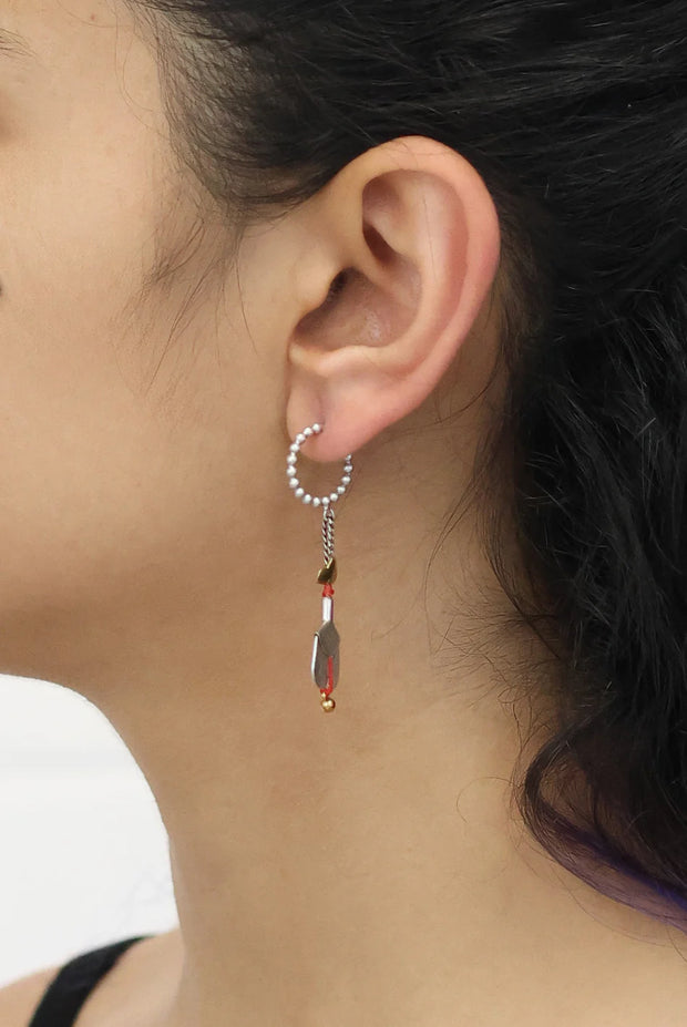 Ayala Bar Metal Bloom Noliva Earrings