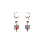 Ayala Bar Metal Bloom Noliva Earrings