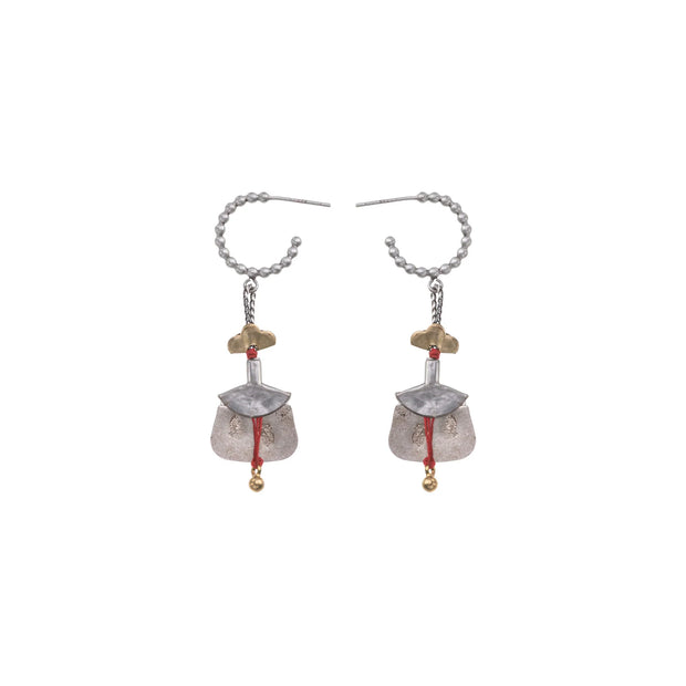 Ayala Bar Metal Bloom Noliva Earrings
