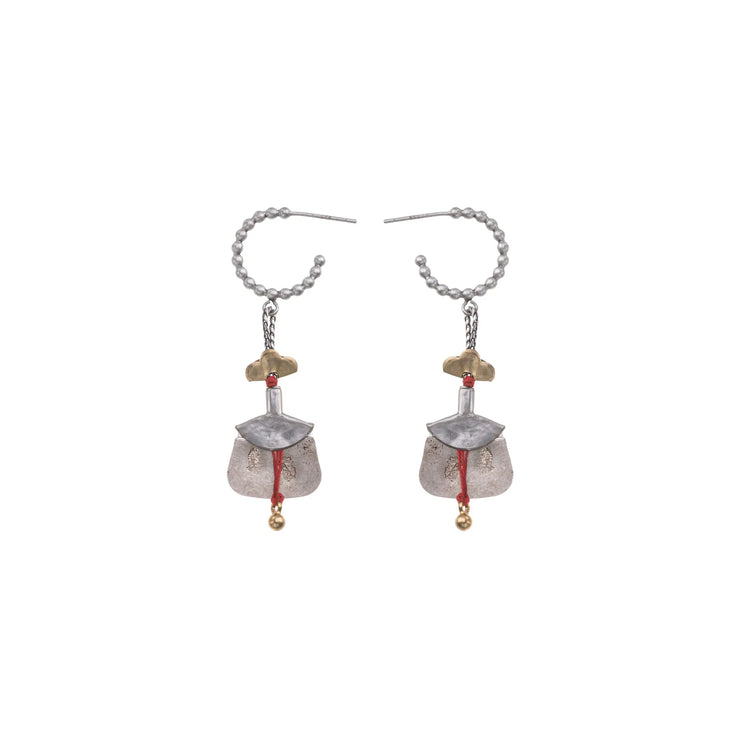 Ayala Bar Metal Bloom Noliva Earrings