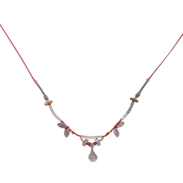 Ayala Bar Metal Bloom Set, Naturae Necklace