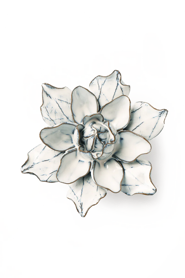 Chive Ceramic Flower white Columbine