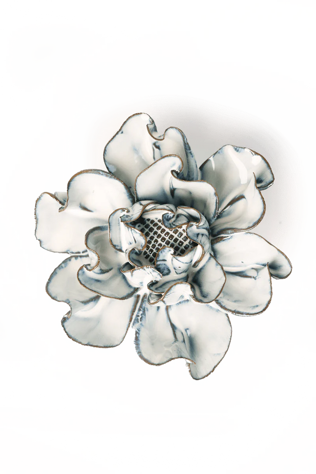 Chive Ceramic Flower white Hawthorn