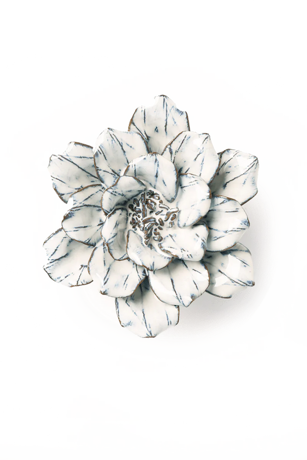 Chive Ceramic Flower white Cosmos