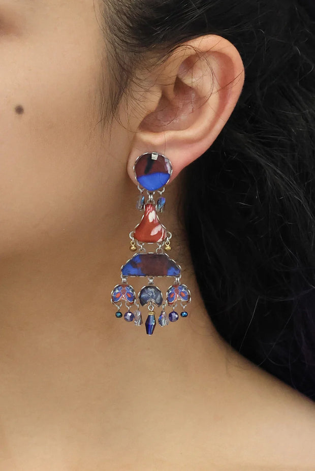 Ayala Bar Ocean Edge, Coralia Earrings