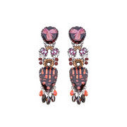 Ayala Bar Rosy Clay, Veloura Earrings
