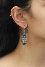 Ayala Bar Emerald Reflection, Silvenia Earrings
