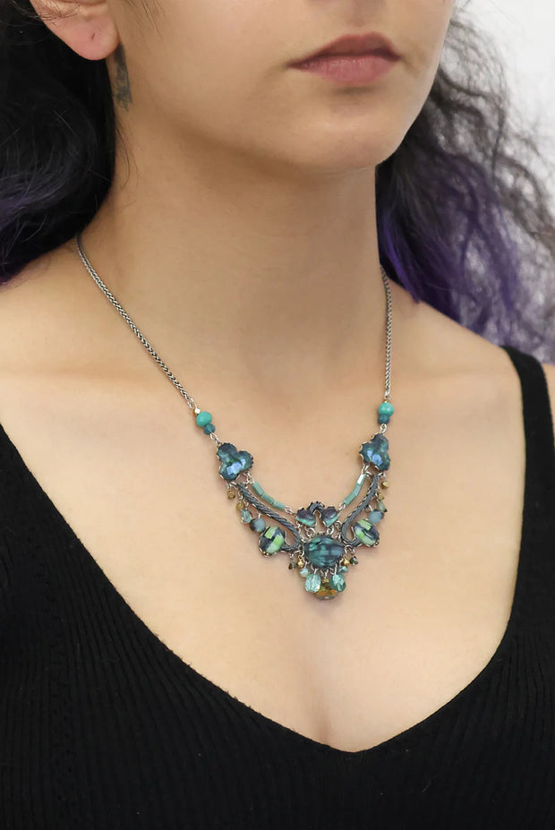 Ayala Bar Emerald Reflection, Virentia Necklace