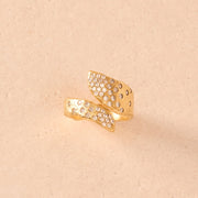 Rhea Ring waterproof gold plate