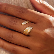 Rhea Ring waterproof gold plate