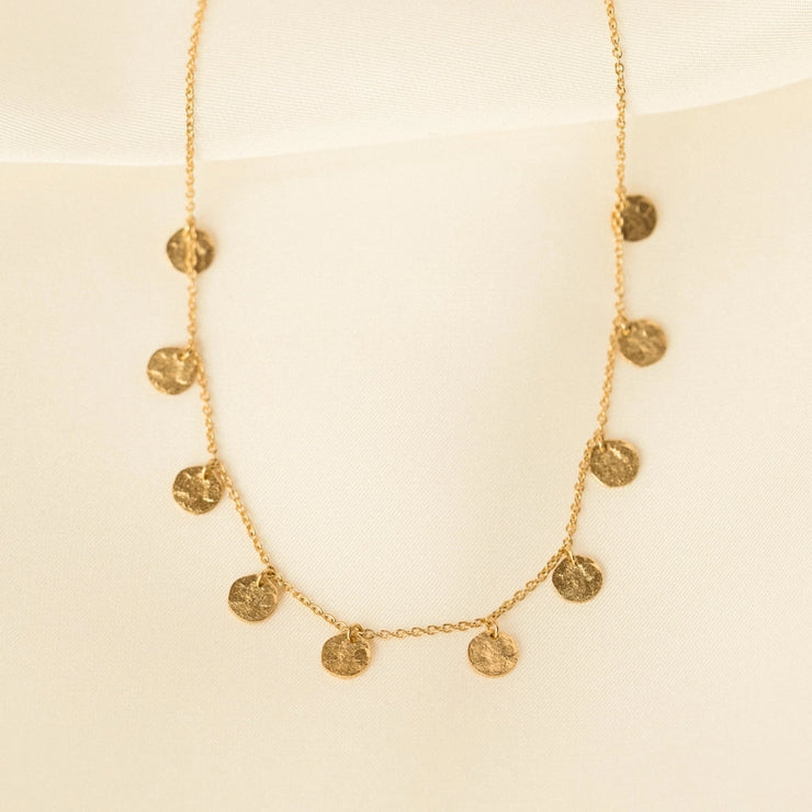 Alceste gold necklace